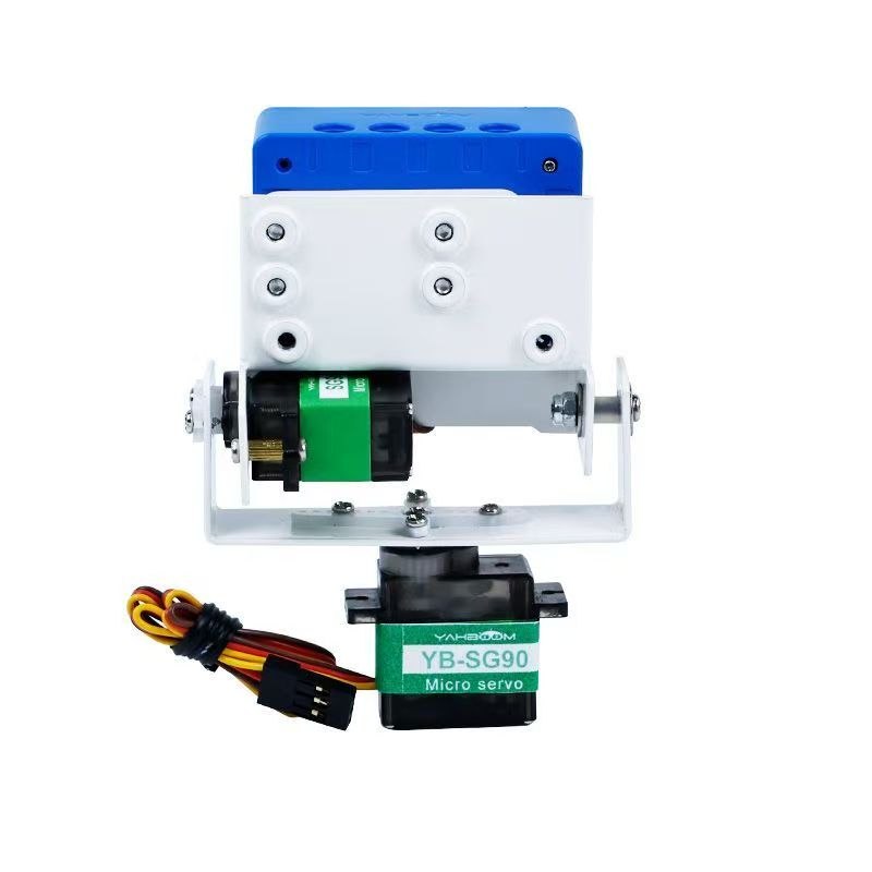 ESP32 Vision Gimbal Blue rear detail