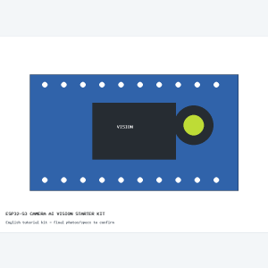 ESP32-S3 Camera AI Vision Starter Kit
