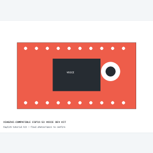 XiaoZhi-Compatible ESP32-S3 Voice Dev Kit